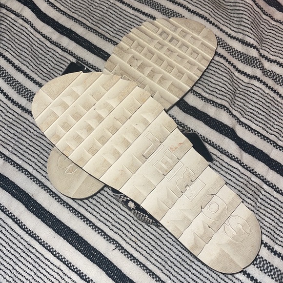 SOREL Snakeskin slides Sz 10 - Picture 5 of 7